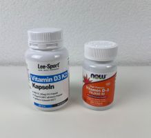 Lee Sport Vitamin D3 K2 & Now Foods Vitamin D3