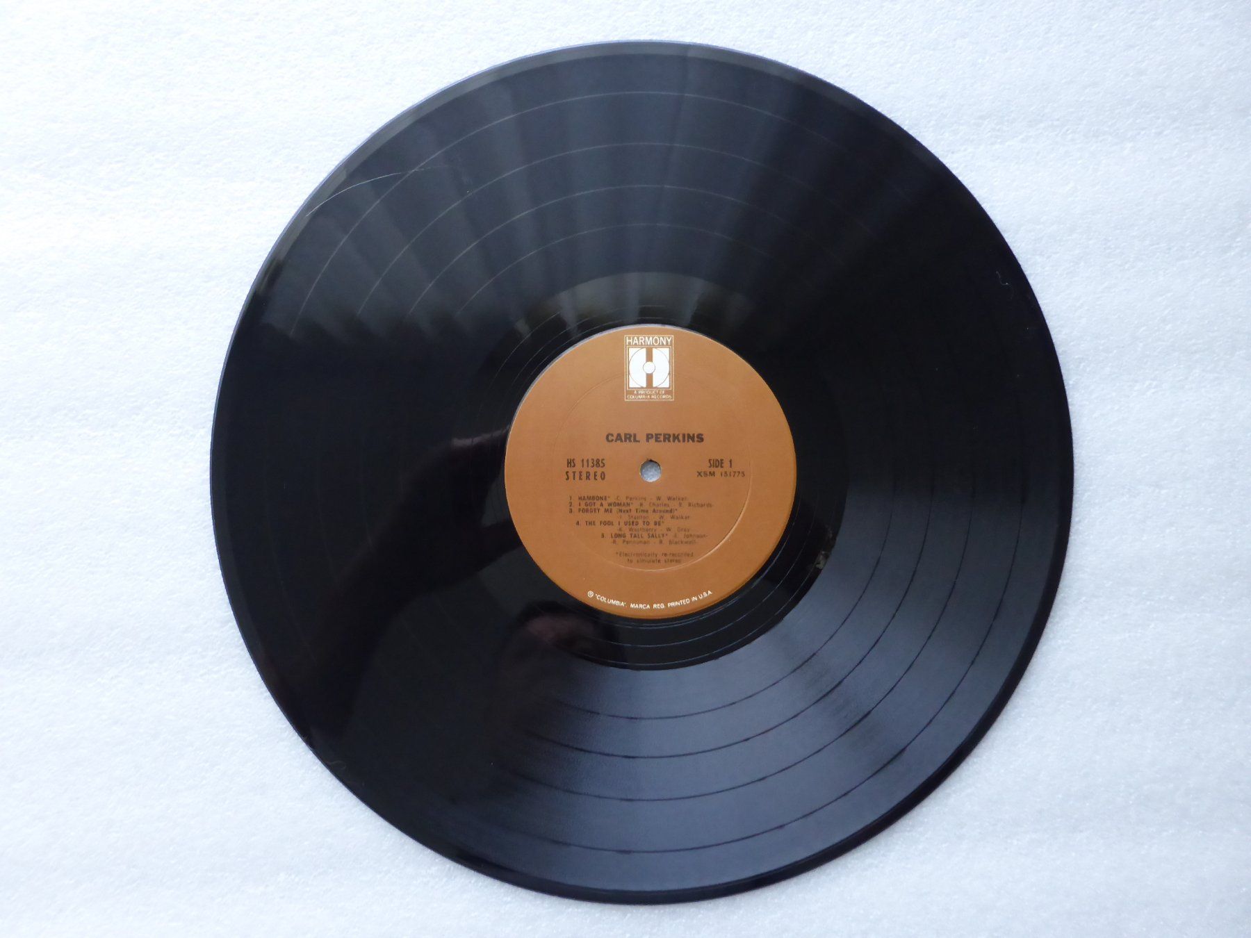 Dischi in vinile: VINYL  LP  CARL PERKINS mit ORIGINAL UNTERSCHRIFT – Usato da Küssnacht am Rigi venduto da Sunnestrahl 1