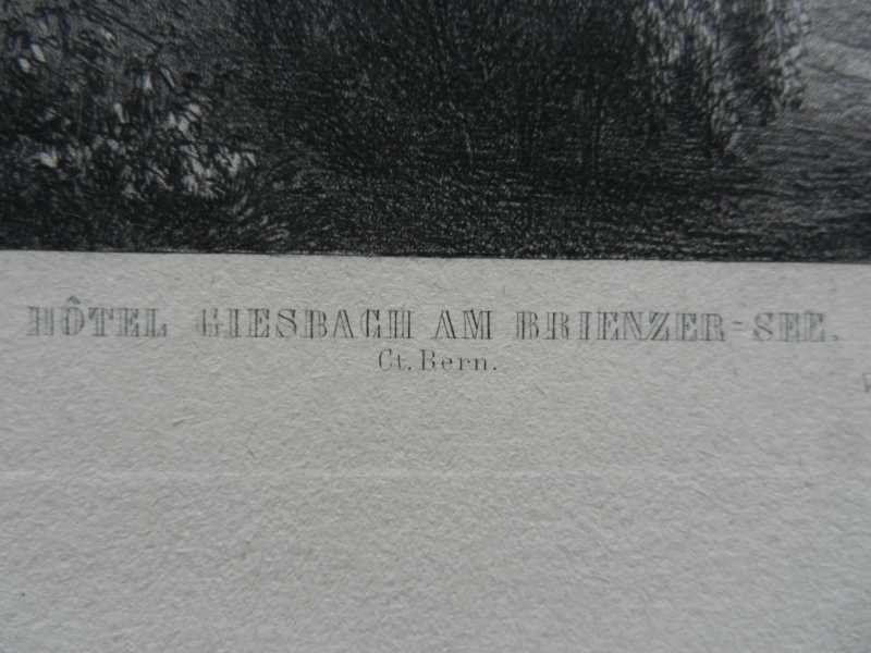 Gravures: Hotel Giessbach Brienzersee – D'occasion à Risch par Rischli15 2