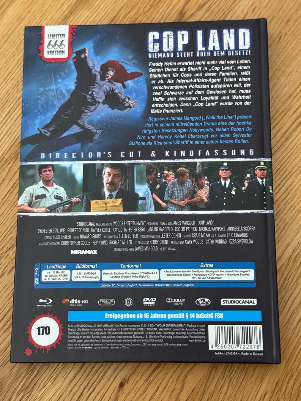 Tutti i DVDs: Cop Land   Mediabook Cover A – Usato da Oftringen venduto da CatchMeIfYouCan68 3