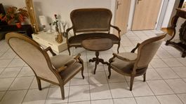 Sitz, Stuhl, Tisch, Louis Philippe, Vintage, Wynental
