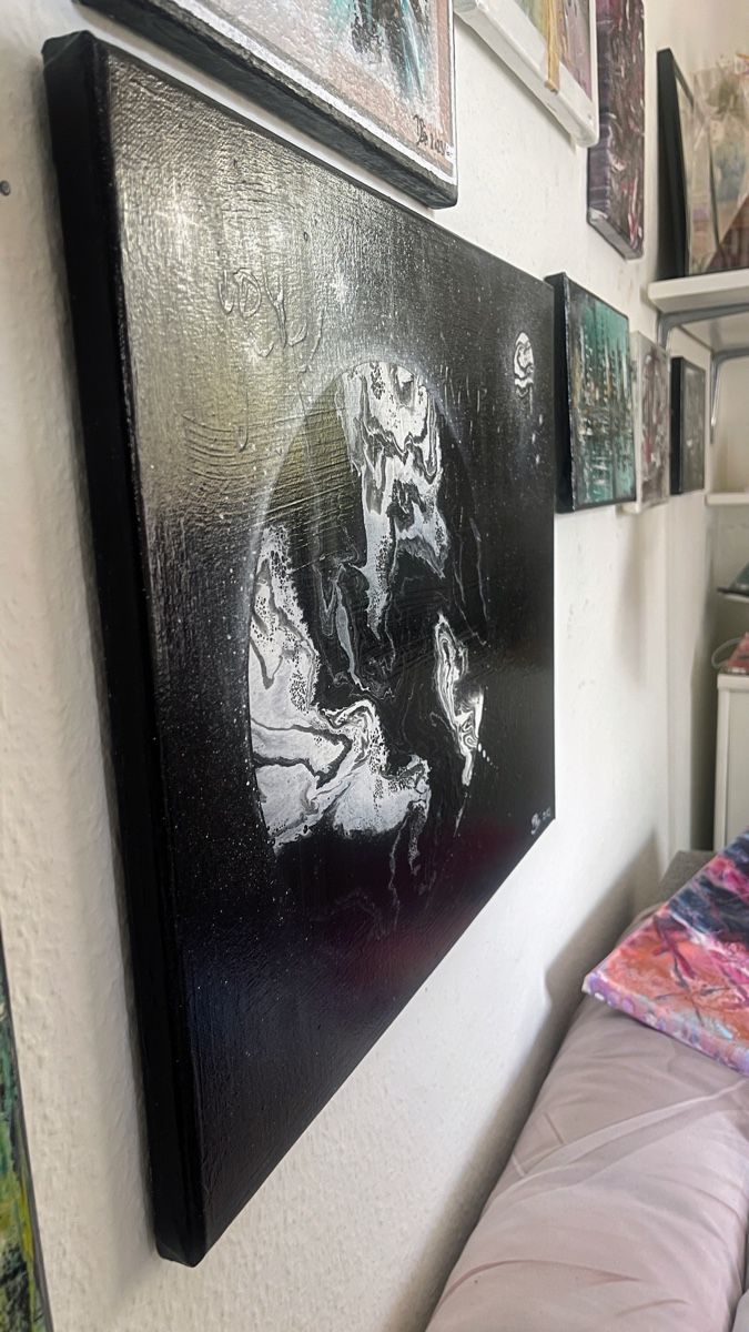 Poster & Bilder: Acryl Pouring 50/40 cm – Gebraucht aus Trimbach von Alessia75 2