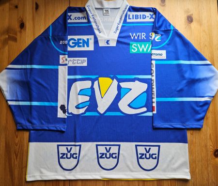 EV Zug Trikot TFS Grösse XL EVZ NLA Eishockey Schweiz