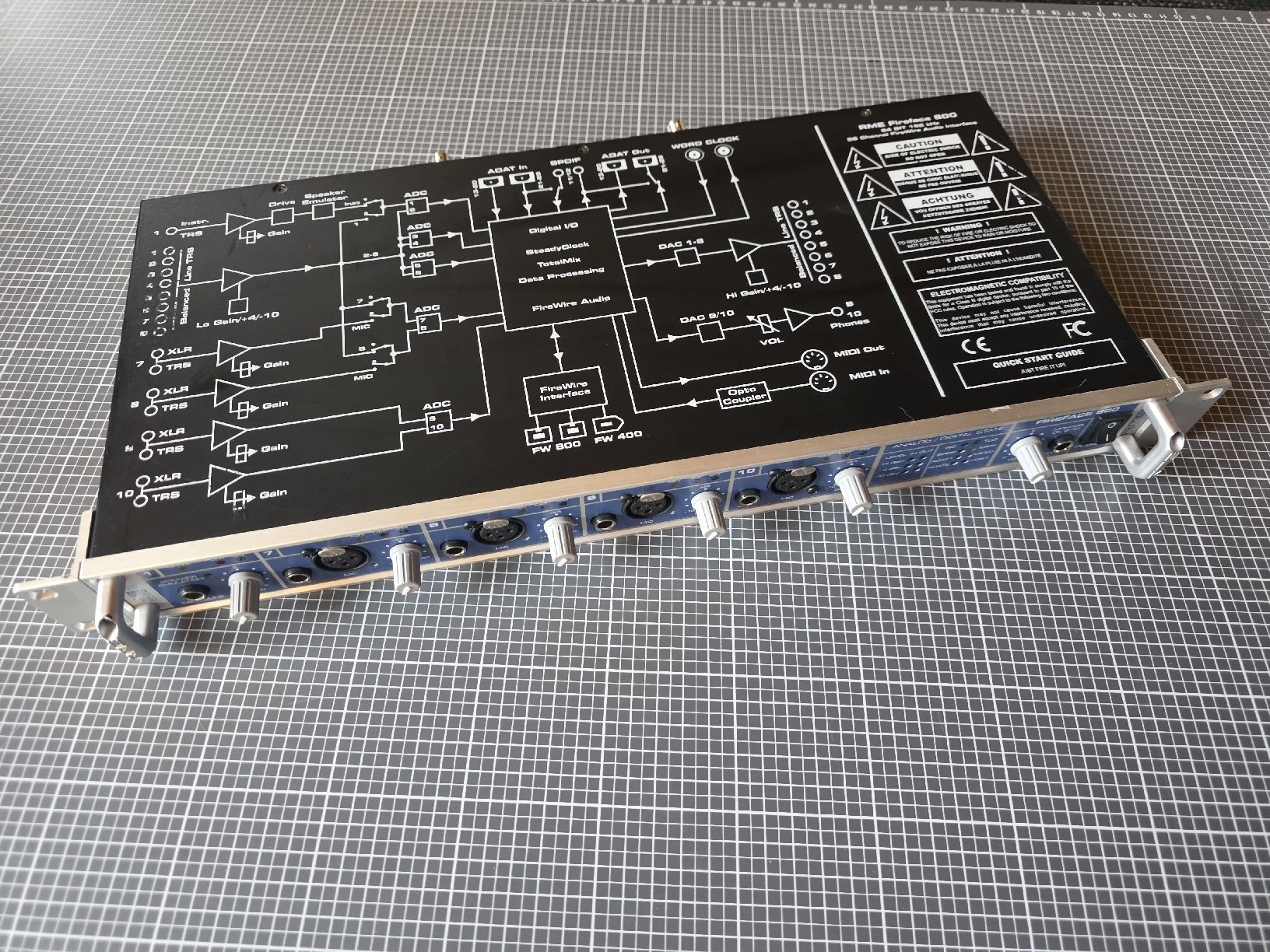 RME Attrezzatura per studi di registrazione: RME Fireface 800 – Usato da Uerzlikon venduto da Chalb0815 2