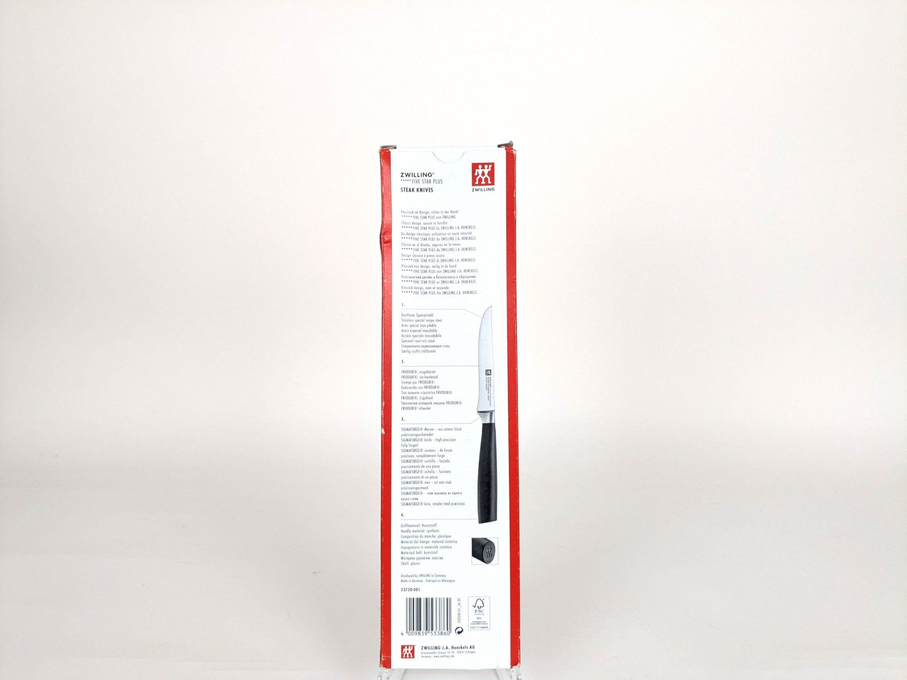 Zwilling Coltelli: ZWILLING Messerserie FIVE STAR PLUS Steakmesser – Usato da Thun venduto da Restwert_Thun 1