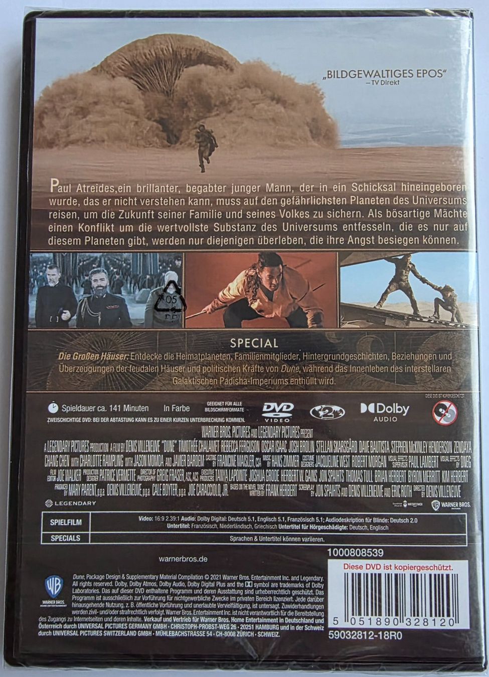 Tutti i DVDs: Dune - Teil 1 (DVD) Original verpackt – Nuovo e nell'imballaggio originale da Kriens venduto da Rothenfluh66 1