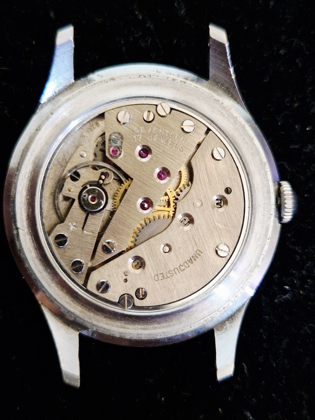 Sonic Uhren: Montre vintage SONIC 17 Rubis - Antimagnetic - défectueuse  – Defekt aus Undervelier von Tufitufi7 2