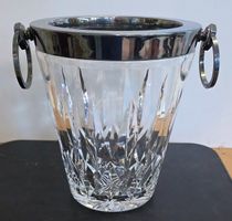Edler Baccarat Stil Eiskübel / Sektkübel mit Silber