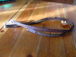 ORD Leder Hundeleine CH Armee 1972 Diensthunde Leine
