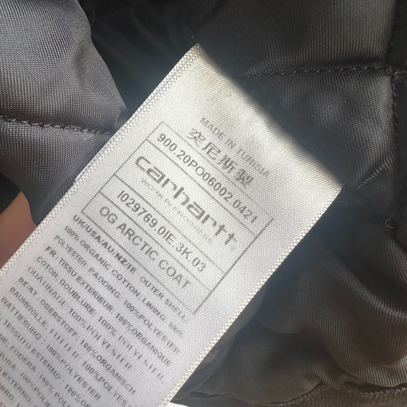 Carhartt Giacche: Carhartt OG Arctic Coat Men Gr. M – Usato da Luzern venduto da fairflip 2