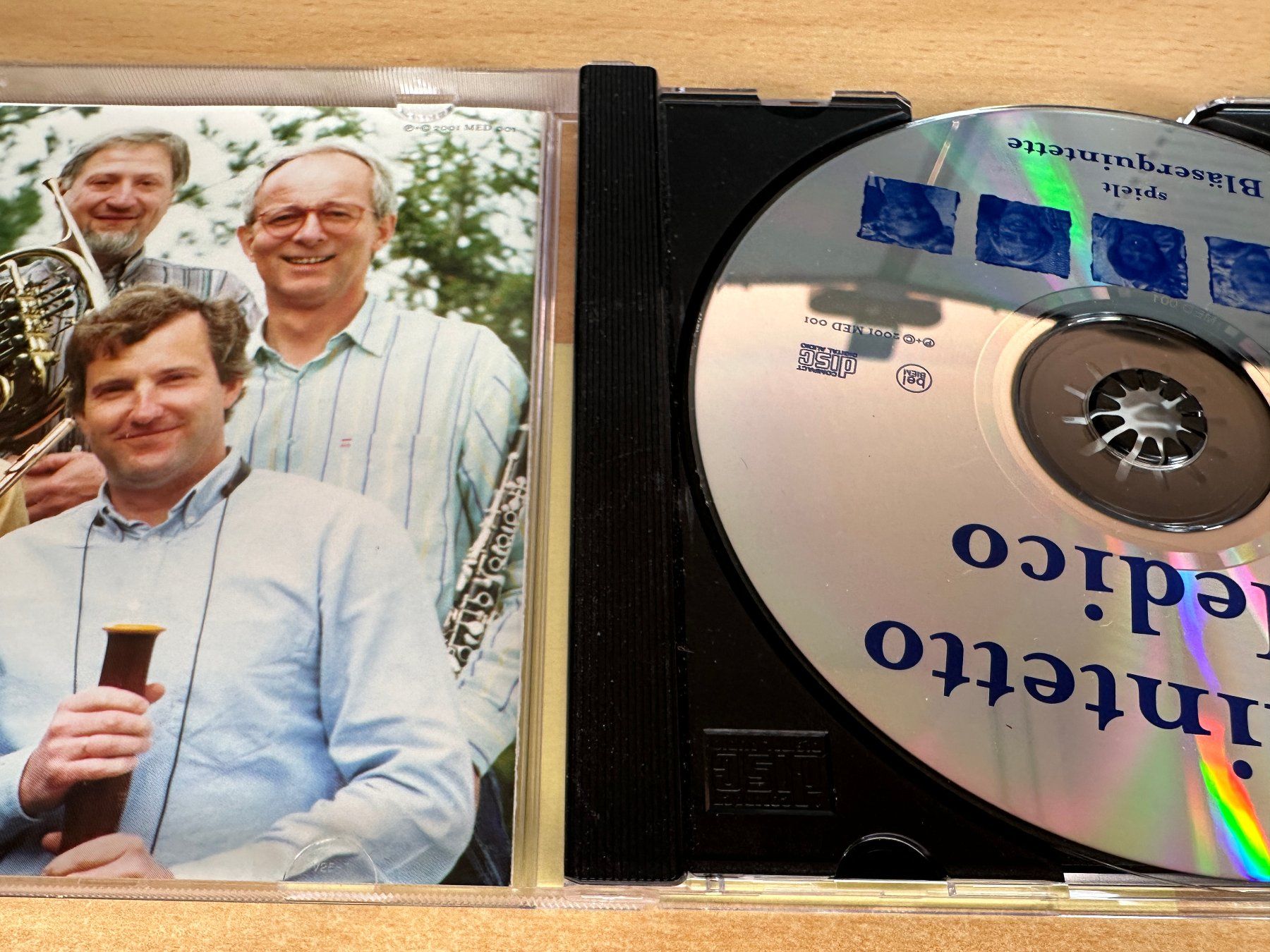 CD: X2 Quintetto Medico - Bläserquintette – Usato da Rikon im Tösstal venduto da Alpenmutz 2