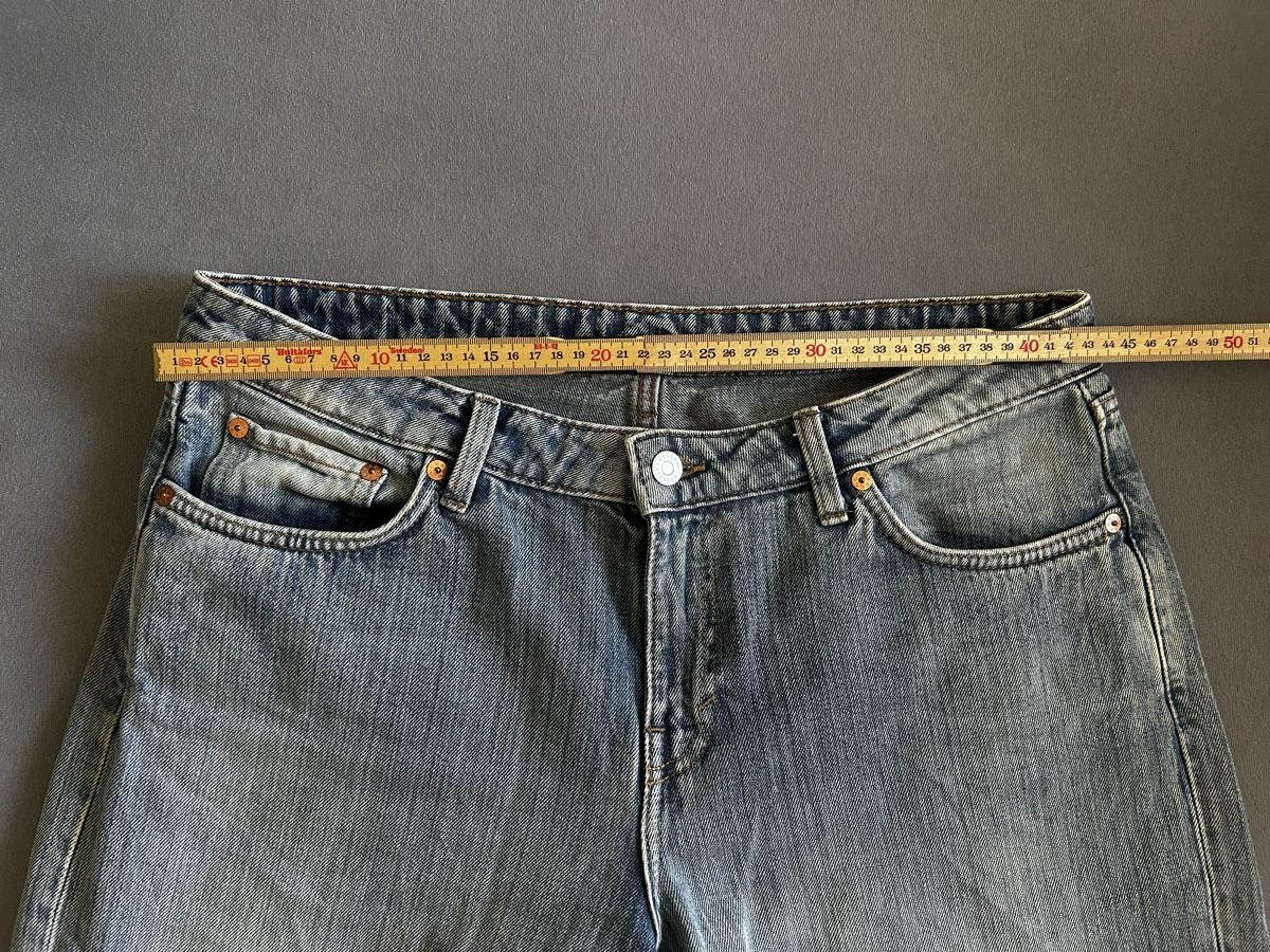 Weekday Jeans: Weekday Jeans mit selbstgemachtem Muster – Usato da Uster venduto da alin13e 5