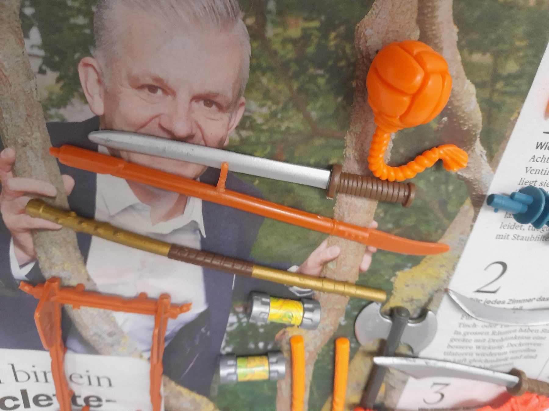 Giocattoli: teenage mutant ninja turtles weapons – Usato da Rüti ZH venduto da Alemanni 6