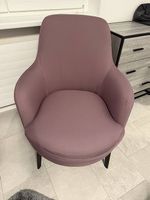 URGENTE - poltrona rosa, sfoderabile