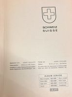 Schweizer Briefmarken Album Junior - Viele Marken!