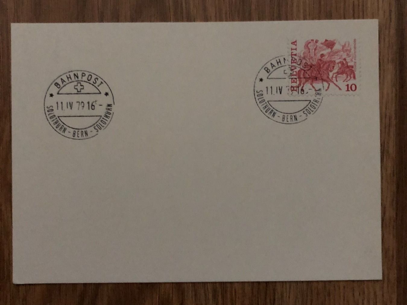 Tutti i francobolli: 3 Briefe 15.12.76, 12.11.68, 11.IV.79 – Usato da Landquart venduto da interesse63 6