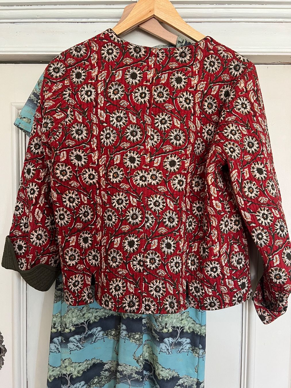 Jacken: Wendejacke Rot/Oliv Gr. M – Gebraucht aus Zürich von Girasole232 2
