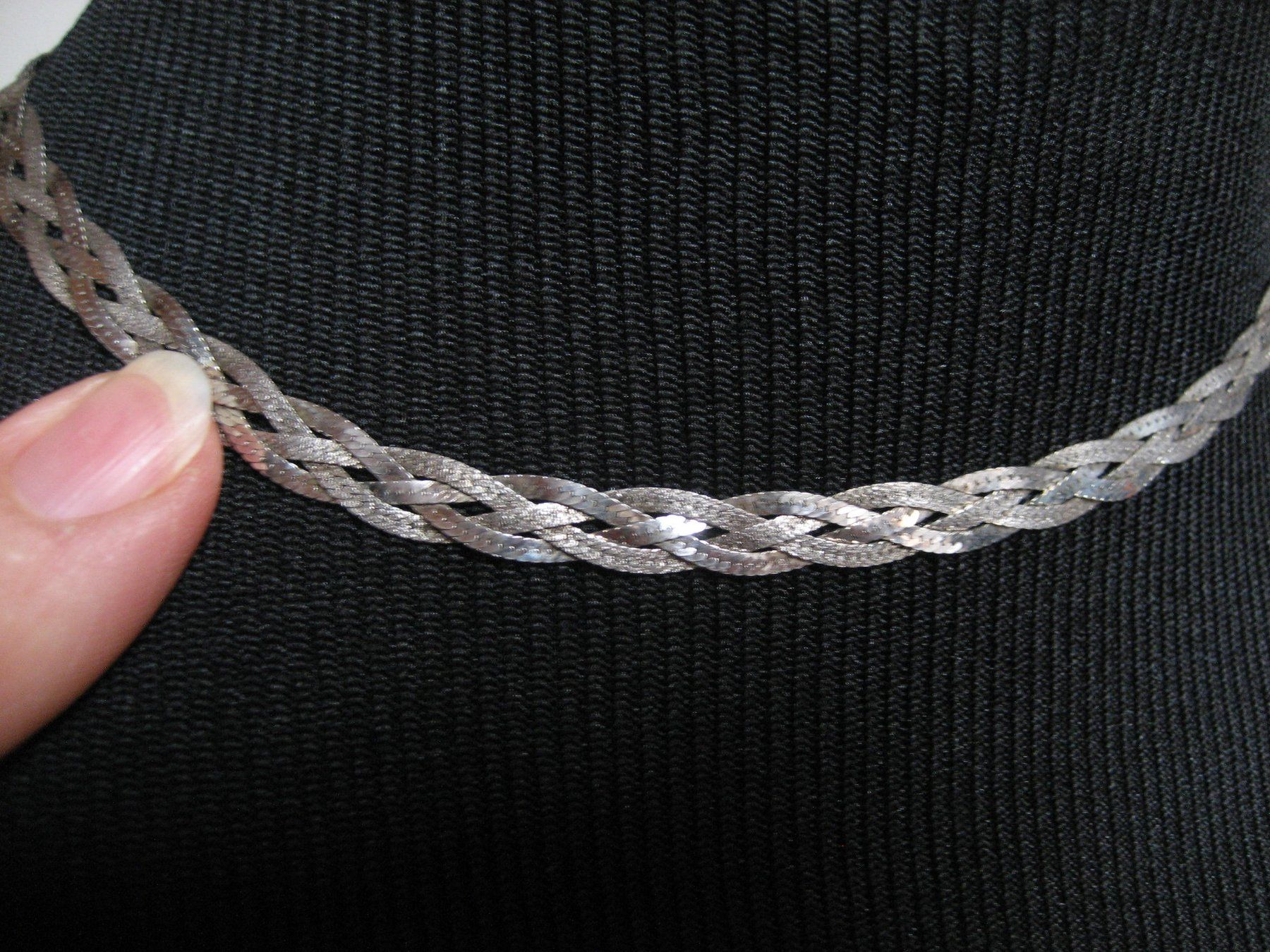 Catenine: Collier argent 925 43cm – Usato da Delémont venduto da marryb 2