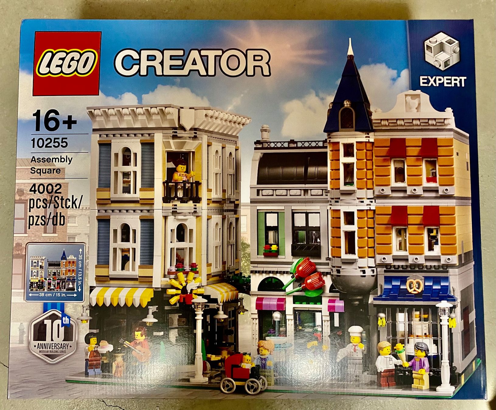 Giocattoli: Lego 10255 Modular Building Assembly Square Stadtleben OVP – Nuovo e nell'imballaggio originale da Winkel venduto da the_6xxt