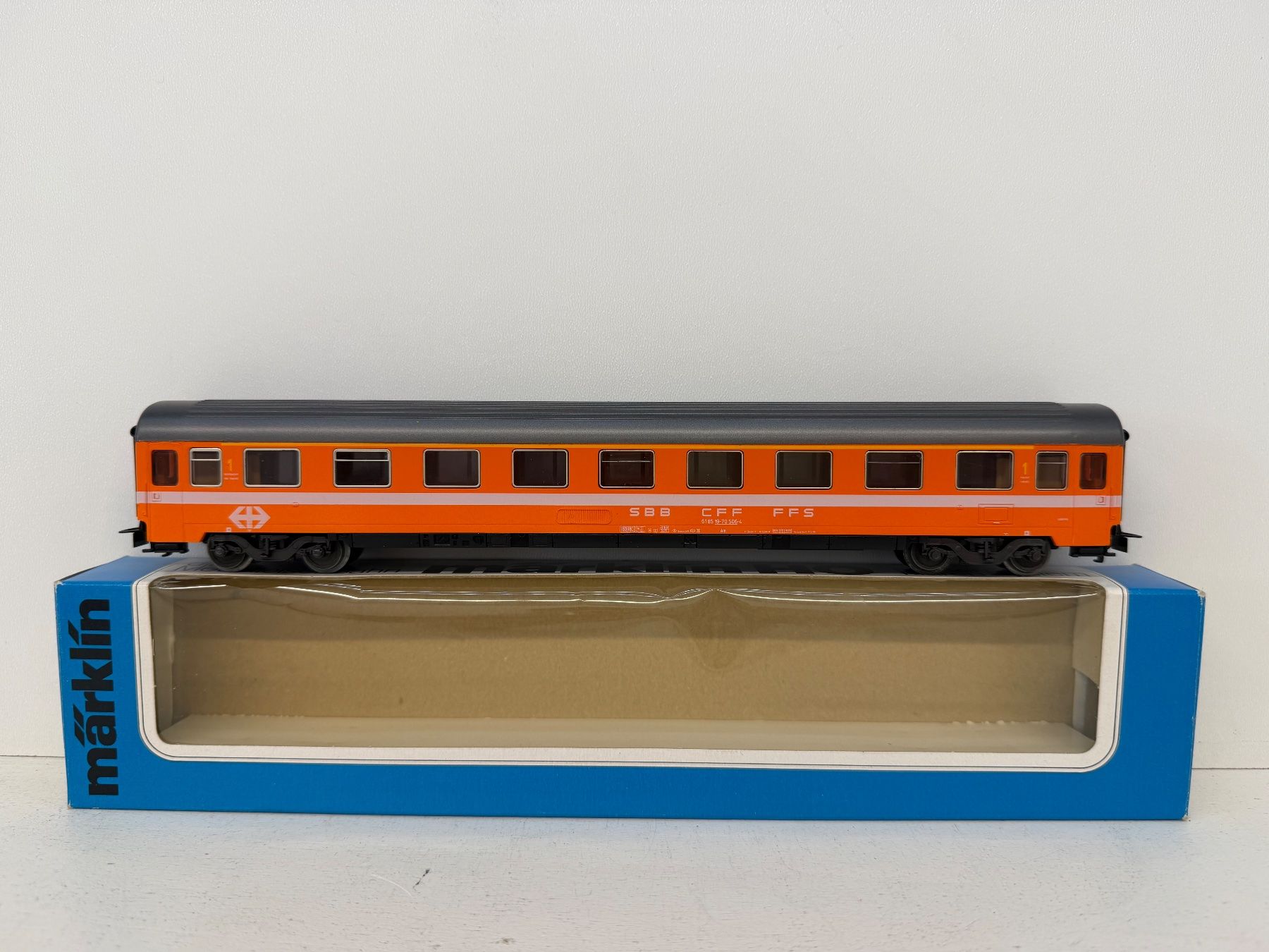 Märklin Modellini di ferrovie: Märklin SBB Eurofima Abteilungswagen – Usato da Büsserach venduto da ModellbahnDepot