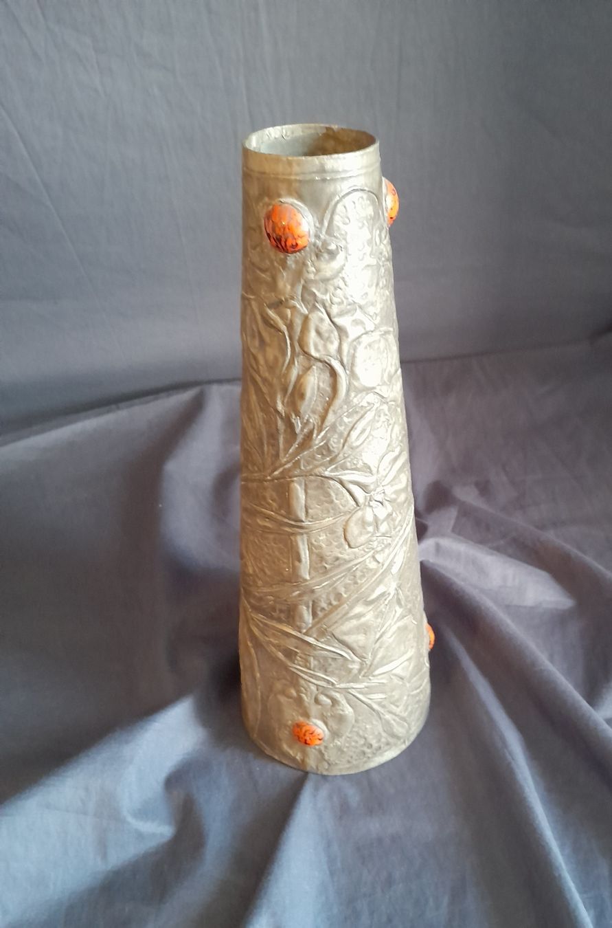 Vasi & Recipienti: Jugendstil Zinn Vase – Usato da Haslen AI venduto da Vintagelix