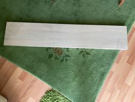Wandregal vidaXL 120cm Hellgrau Eiche neu, 3 Stück