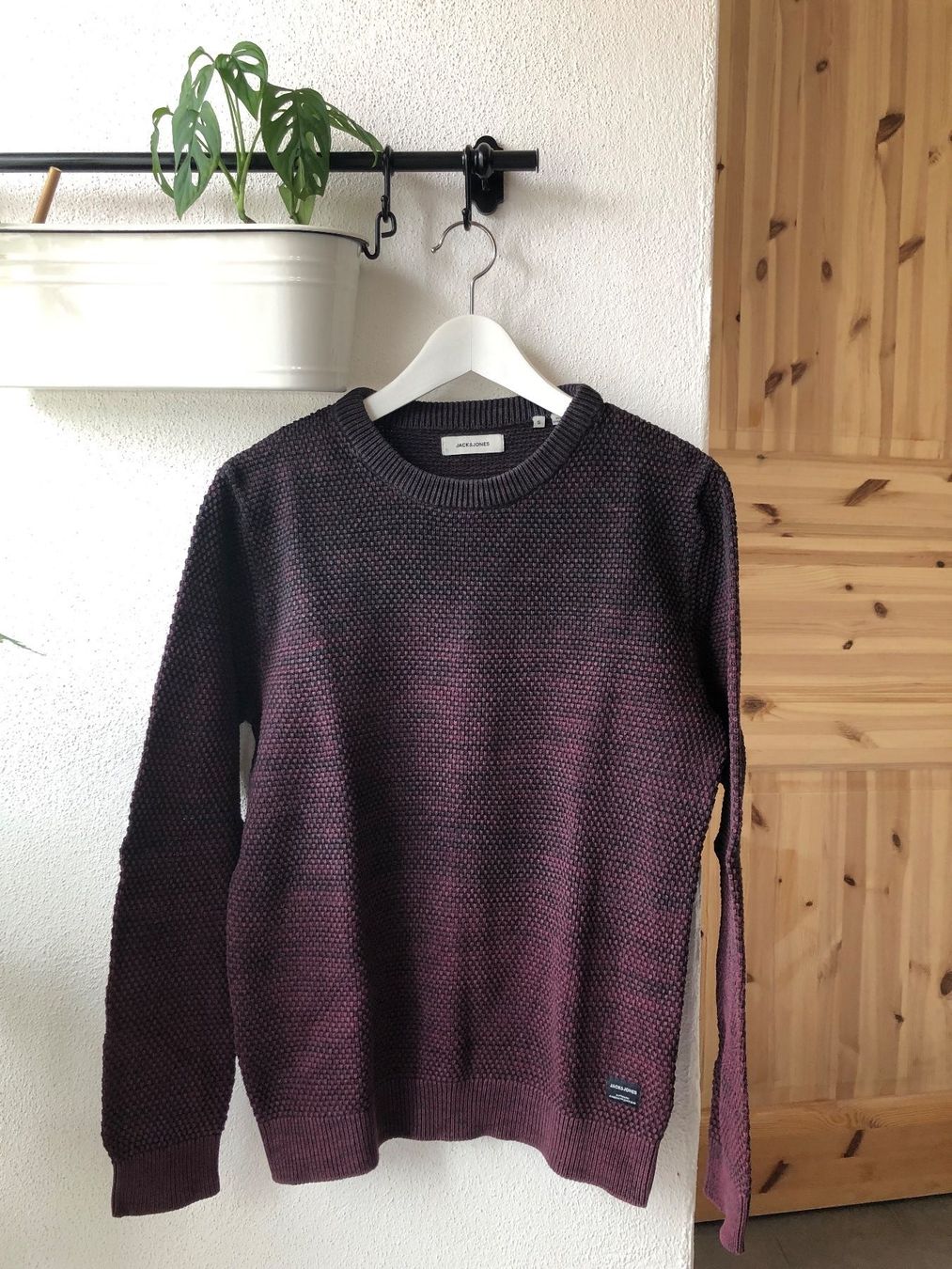 Jack & Jones Maglioni & Felpe: JACK&JONES Pullover Homme Violet Prune S – Usato da St-Aubin FR venduto da Tiweety