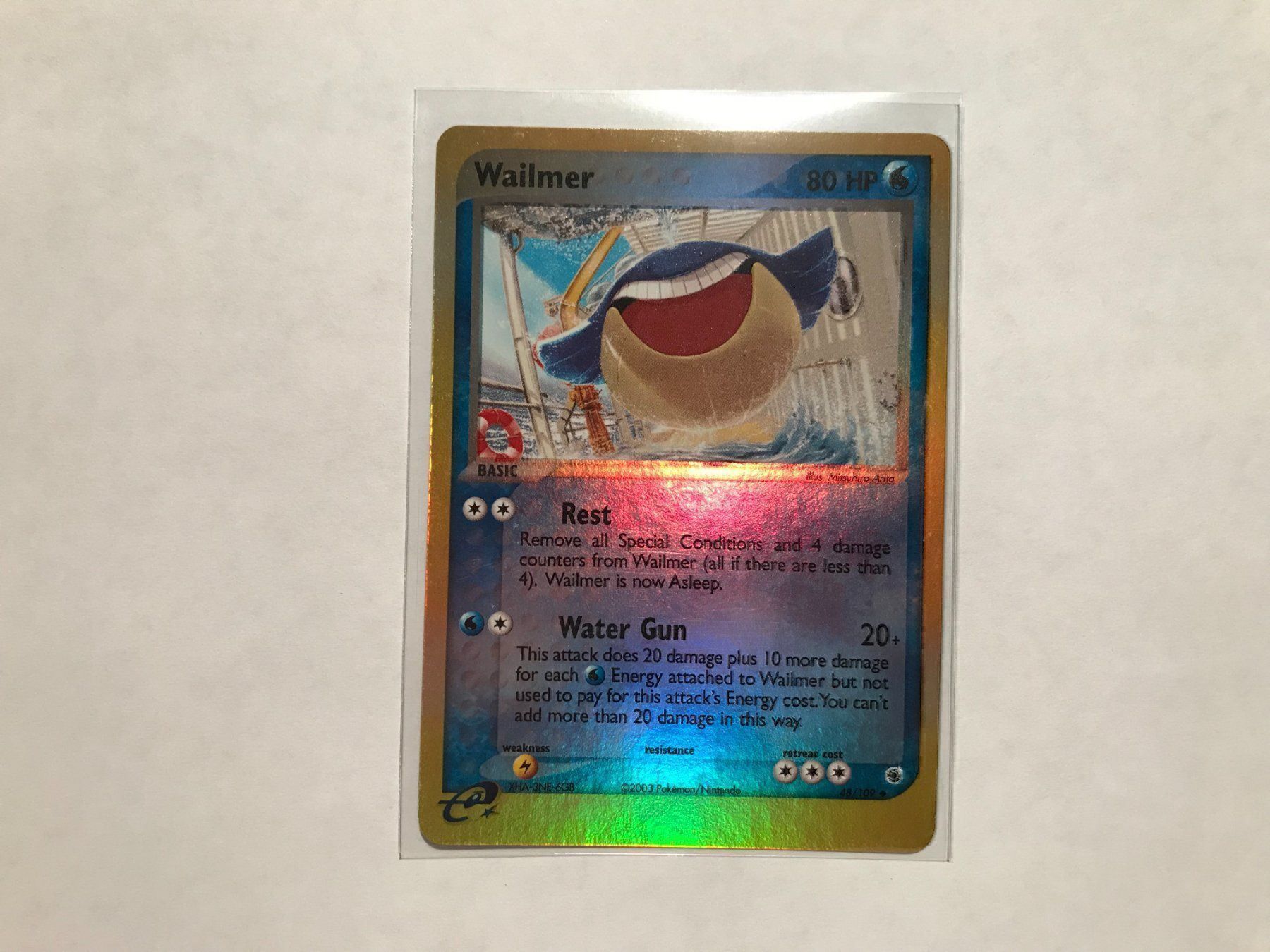 Pokémon Carte collezionabili: Wailmer reverse holo Ex Ruby & Saphire – Nuovo (secondo la descrizione) da Hagendorn venduto da Pokecollectorch