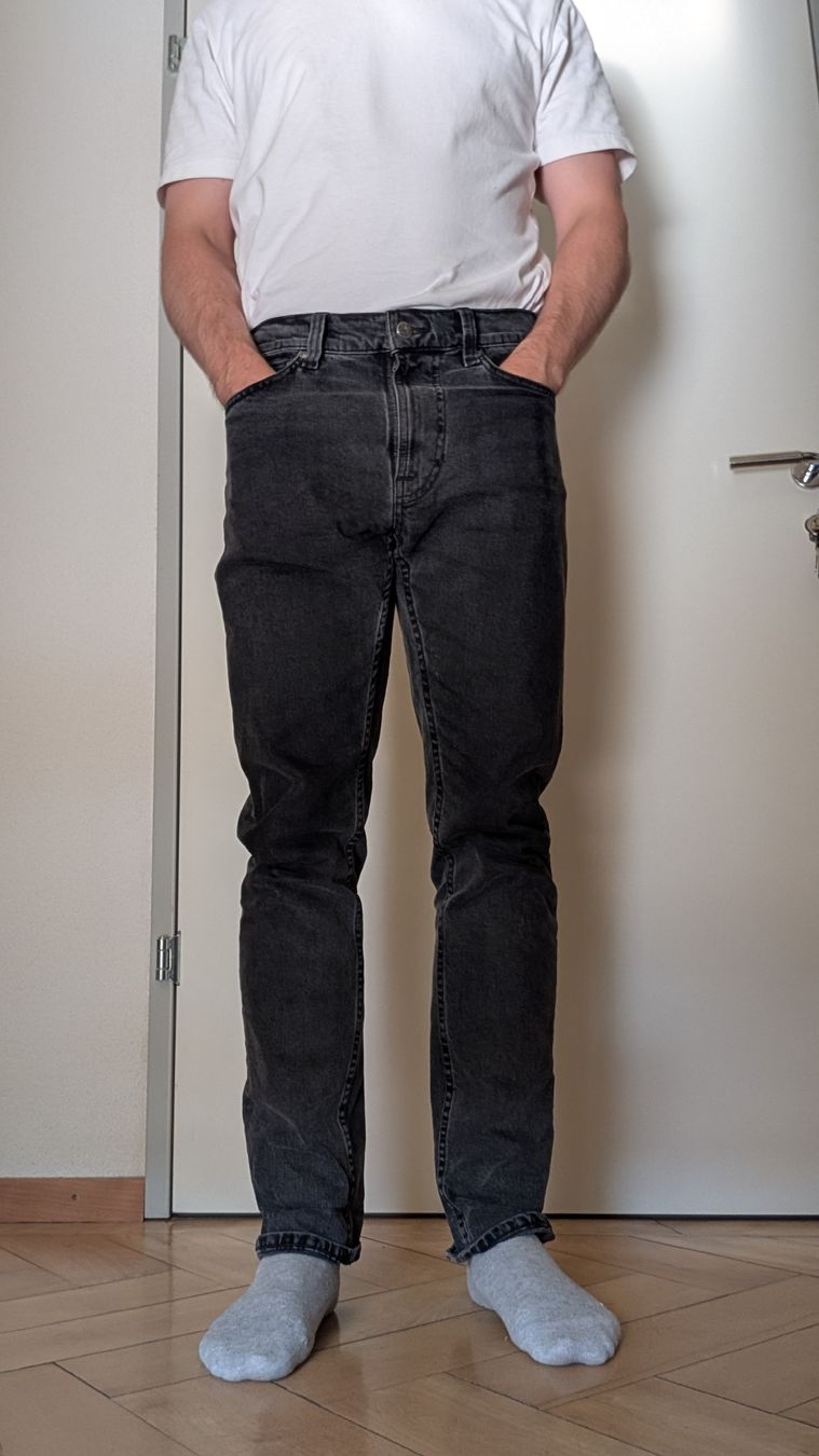 Nudie Jeans: Nudie Jeans Lean Dean in Grau Gr. 30/30 – Usato da Zürich venduto da Hedkandi 2
