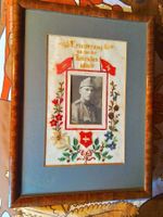Rar - Erinnerung Rekrutenschule Thun 1927- Mahagoni Holz !!