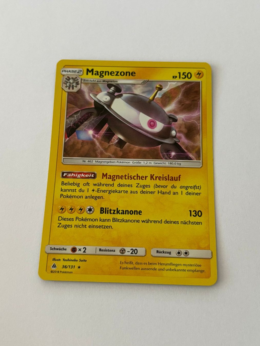 Pokémon Carte collezionabili: Pokemon-Karte Magnezone 36/131 – Usato da Herisau venduto da Seyashop1
