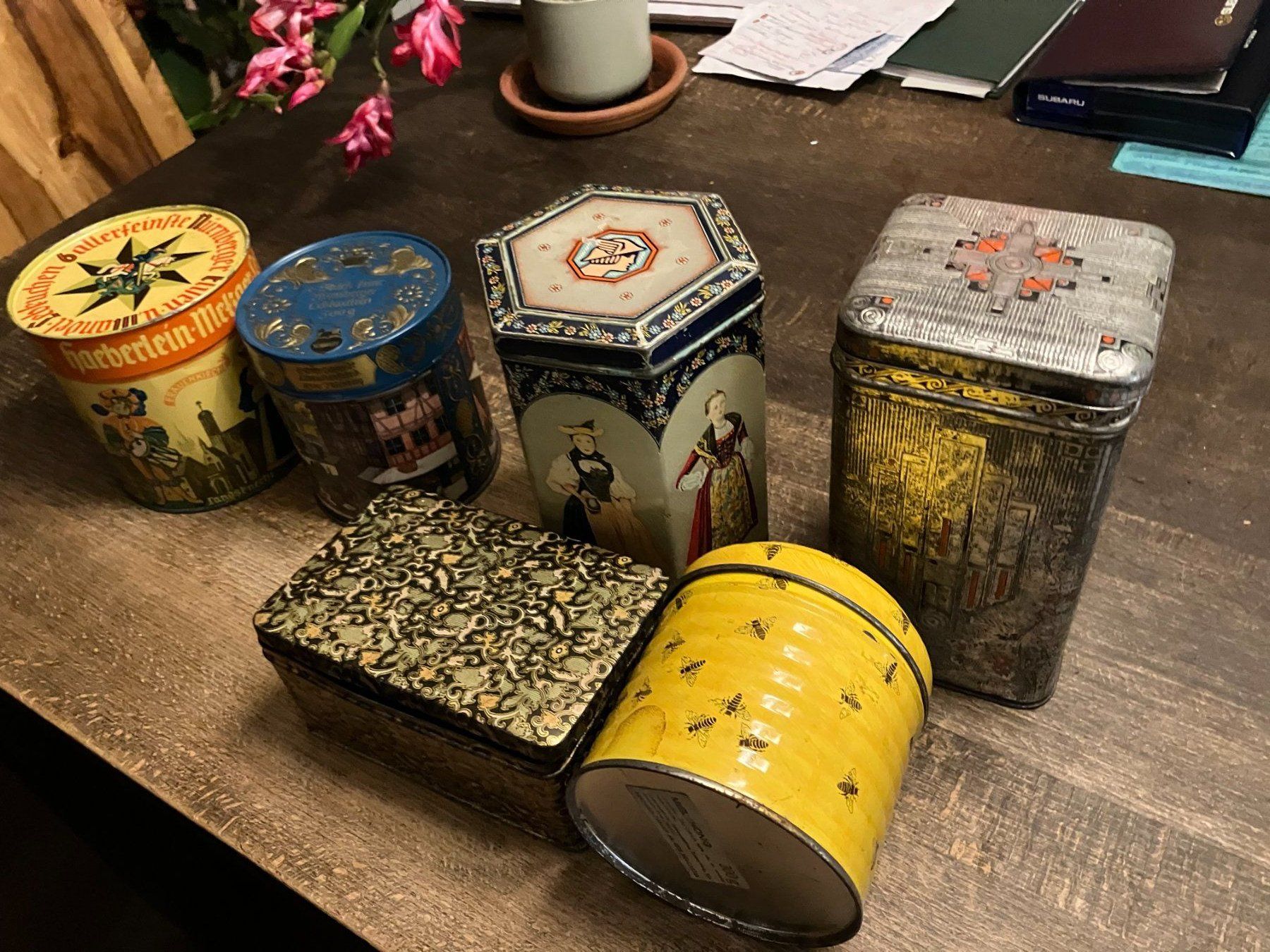Cucine complete: Lebkuchen- und Kaffee-Dosen – Usato da Zürich venduto da ylluw50 7