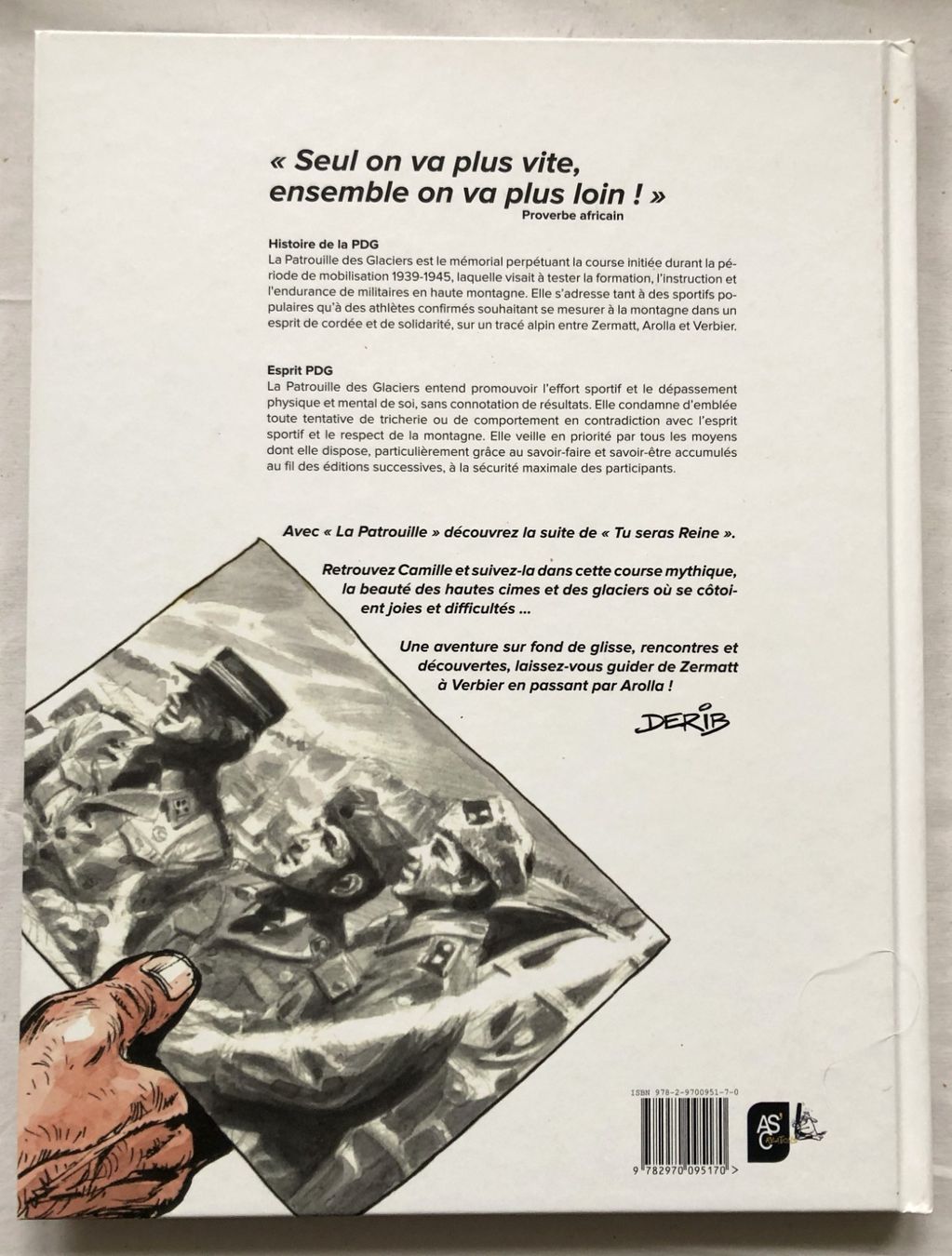 Fumetti: LA PATROUILLE - EO - incl. Dessin originale de Derib – Usato da Schaffhausen venduto da durruti 5