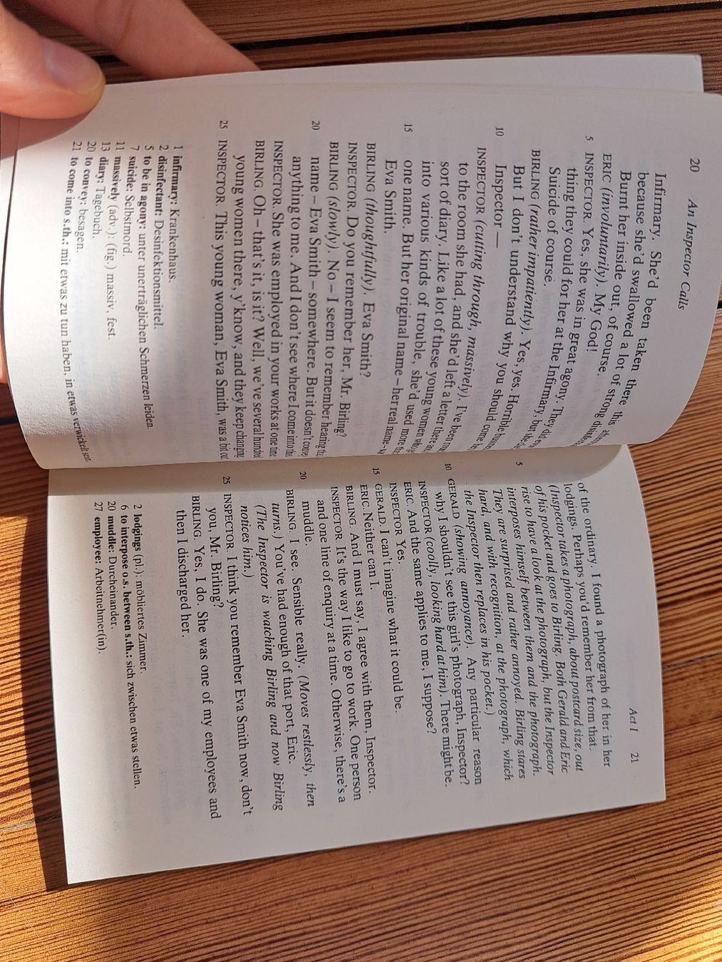 Bücher: An inspector calls - J.B. Priestley – Gebraucht aus Baden von lor_8pqc 2