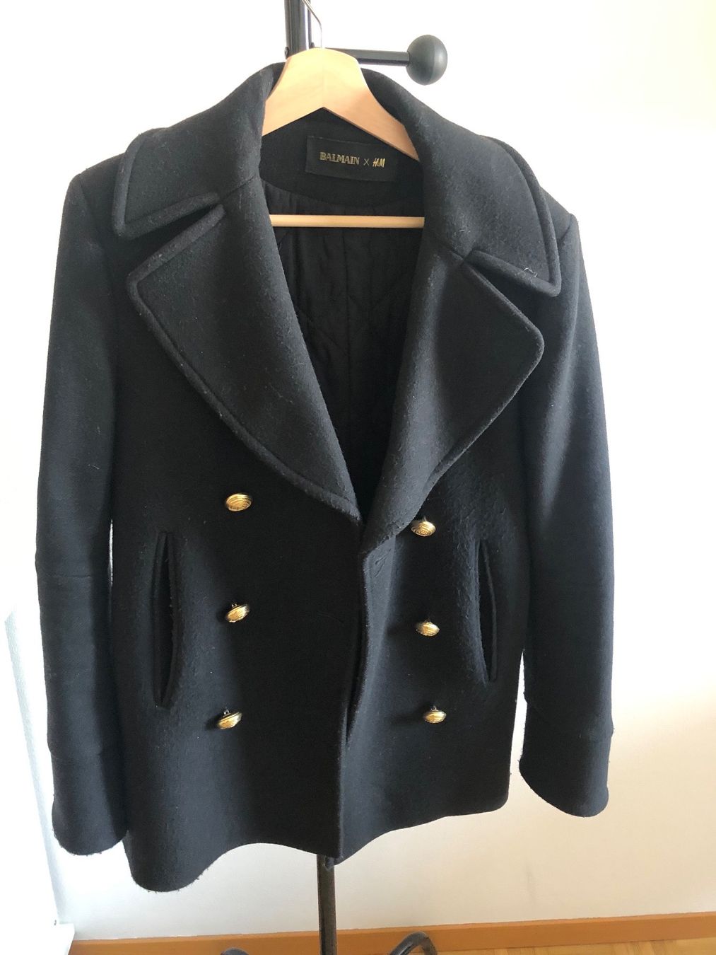 Balmain Cappotti: Giacca / cappotto corto / caban lana Balmain – Usato da Lugano venduto da Vintage.Mood 1