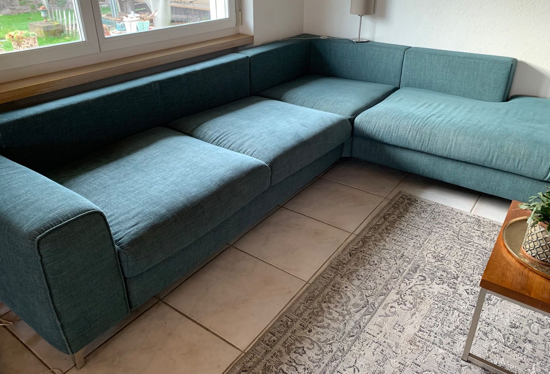 : Ecksofa petrol – D'occasion à Hallwil par Lima98 2