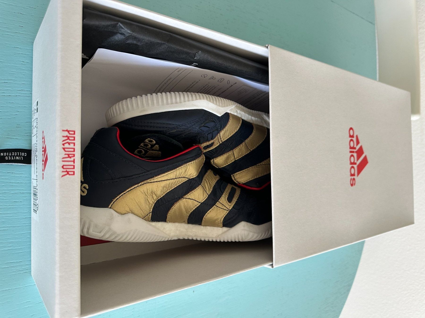 Adidas Scarpe da uomo: Adidas Predator Accelerator TR, Zidane Edition, von 1994 !!! – Nuovo (secondo la descrizione) da Luzern venduto da Samurai74 1