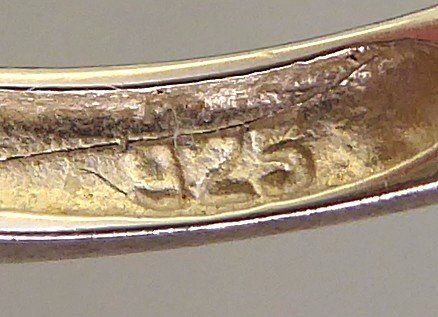 Anelli: Ring 925er Silber mit synthetischen Steinen – Usato da Muri AG venduto da Lineli2020 6