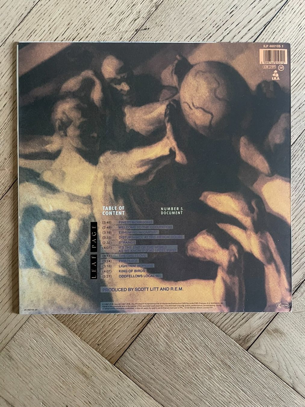 Dischi in vinile: R.E.M. ‎– Document 2087 VG++ – Usato da Bern venduto da Perlweiss 1