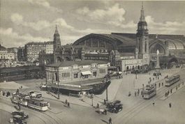 Ansichtskarte Hamburg Hauptbahnhof um 1920 gut erhalten