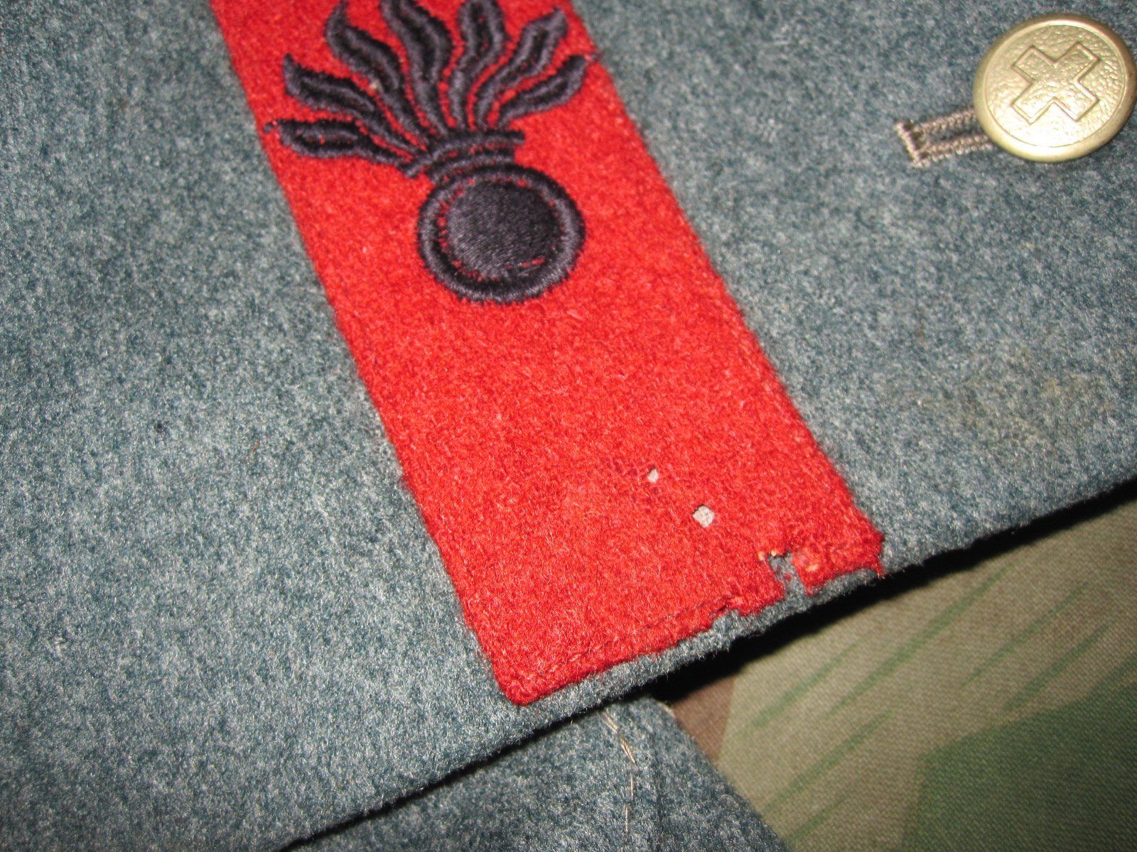 Schweizer Armee Uniformi: Artillerie, Haubitzen Uniform Ord. 40. – Usato da Worb venduto da Santosdumont 7
