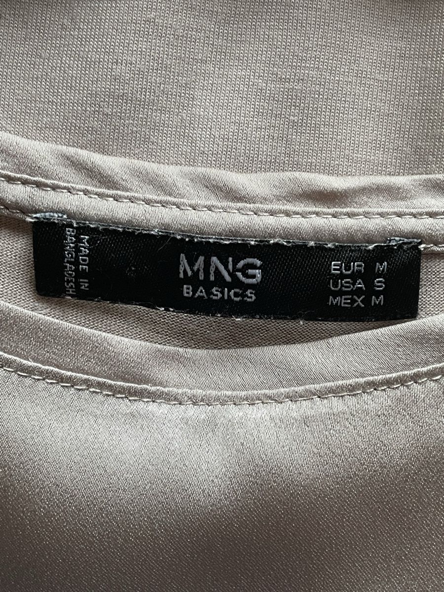Mango T-shirt: Mango T-shirt in taupe Gr. M – Usato da St. Moritz venduto da hdj_dd7v 2