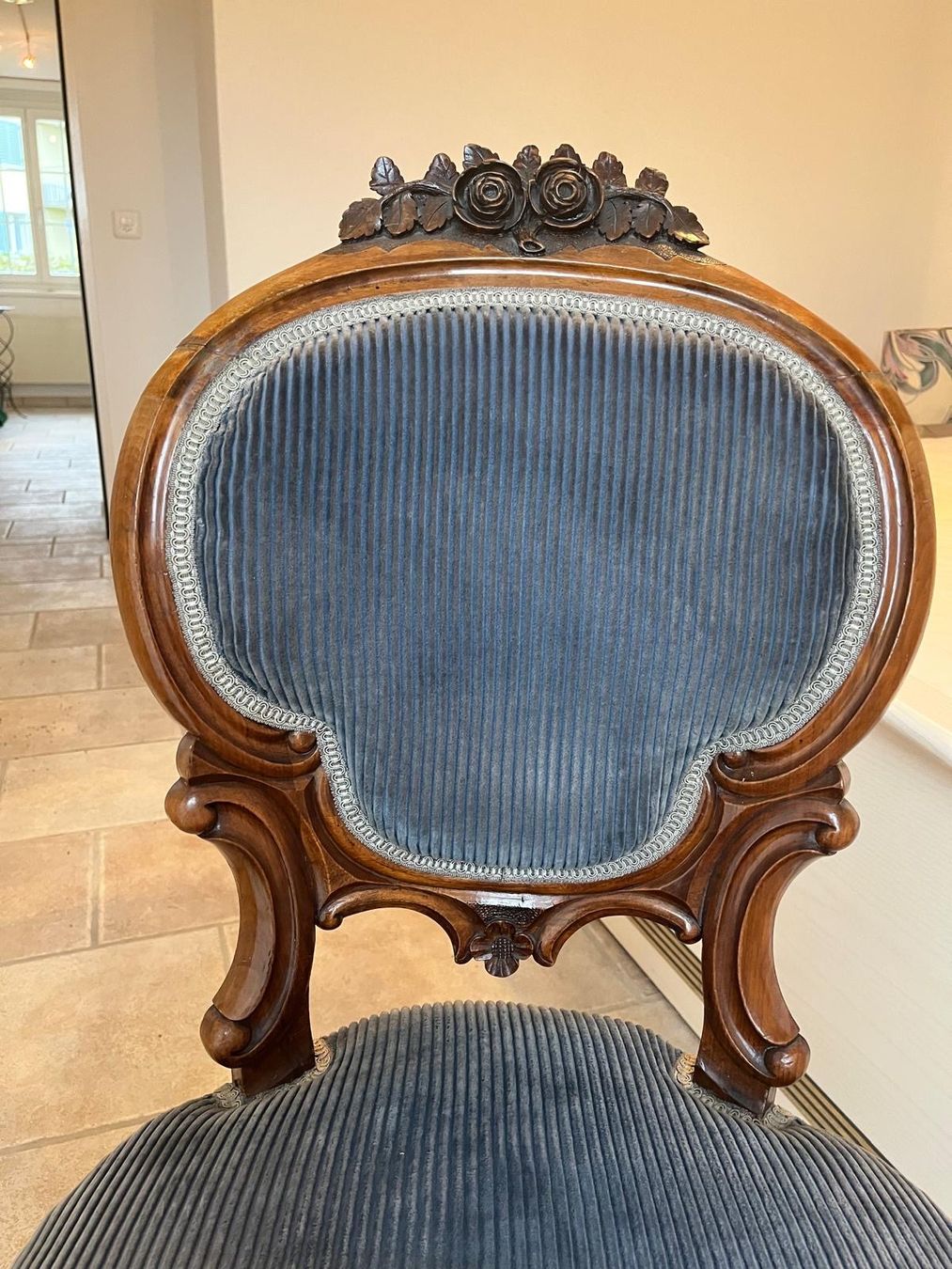 Sedie: 2 elegante Stühle im Louis-Philippe-Stil – Usato da Klingnau venduto da Umweltklinik 6