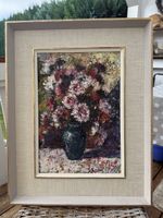 Tolles Blumenstilleben-Ölbild, signiert DELE, dat. 1975