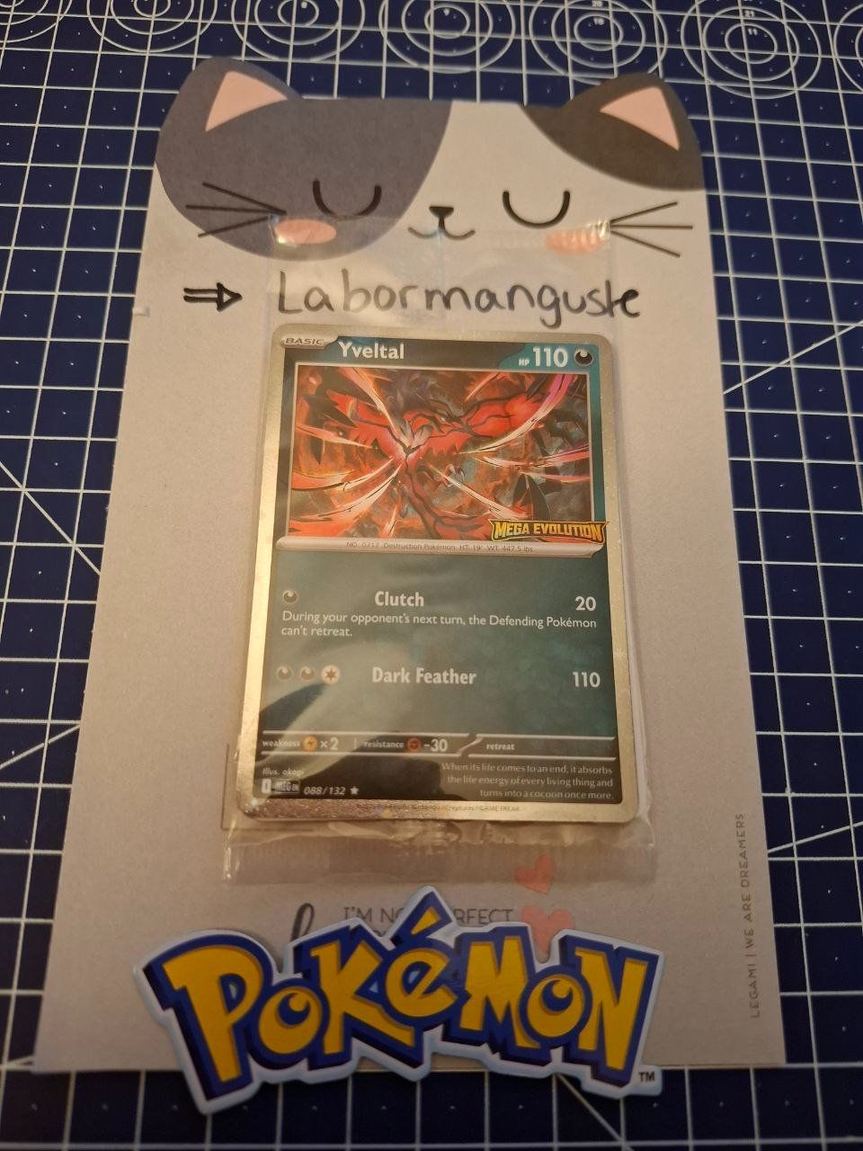 Pokémon Carte collezionabili: Yveltal (Promo Mega Evolution) 088/132 ENG – Nuovo e nell'imballaggio originale da Fällanden venduto da Labormanguste