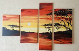 Wandbild 4 Teile 
