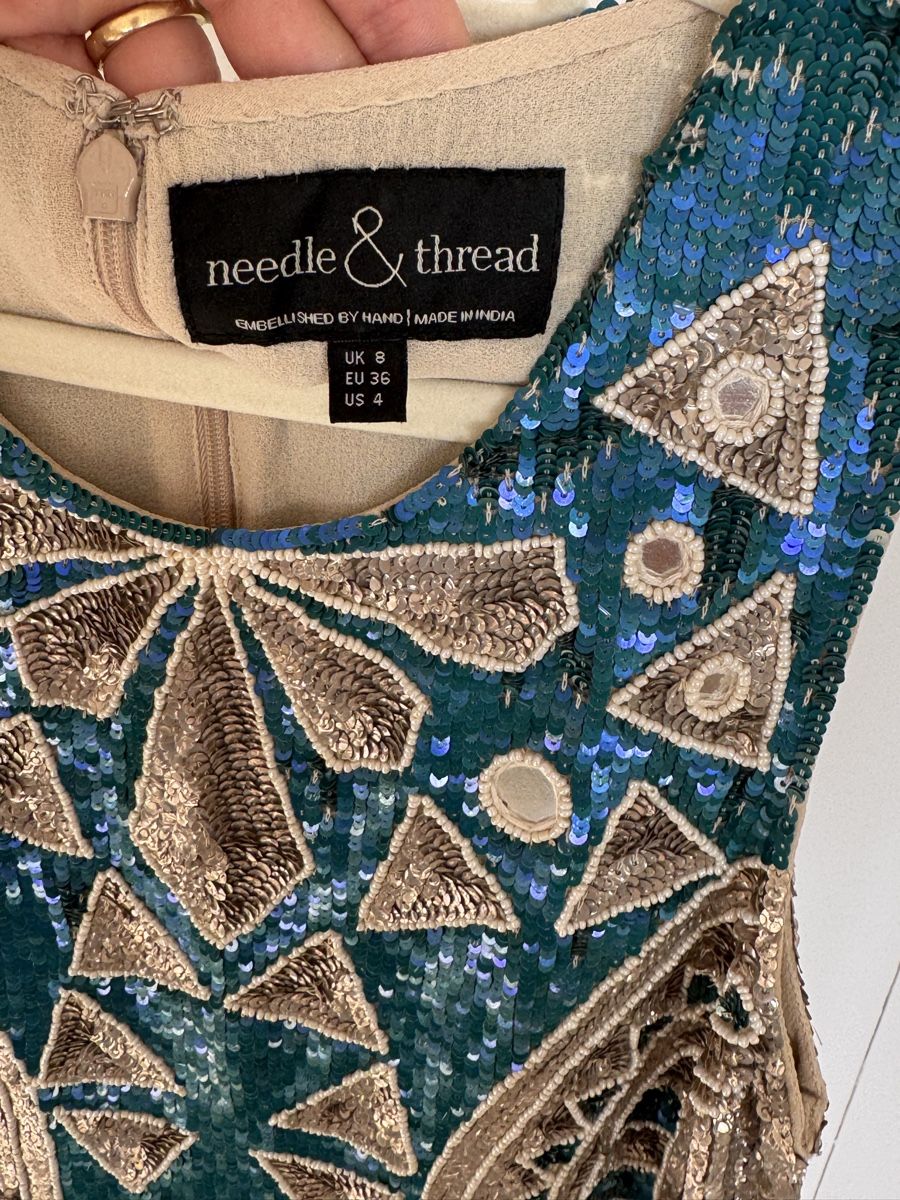 Vestiti: Needle & Thread  hand embellished mini dress – Nuovo (secondo la descrizione) da Zürich venduto da di_archive 2