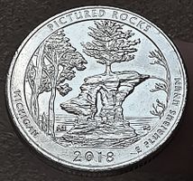 AMERIKA QUARTER DOLLAR 2018 P