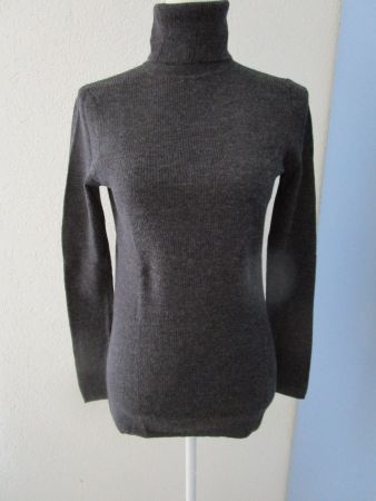 Rollkragenpullover Uniqlo Gr. L (Wolle) anthrazit