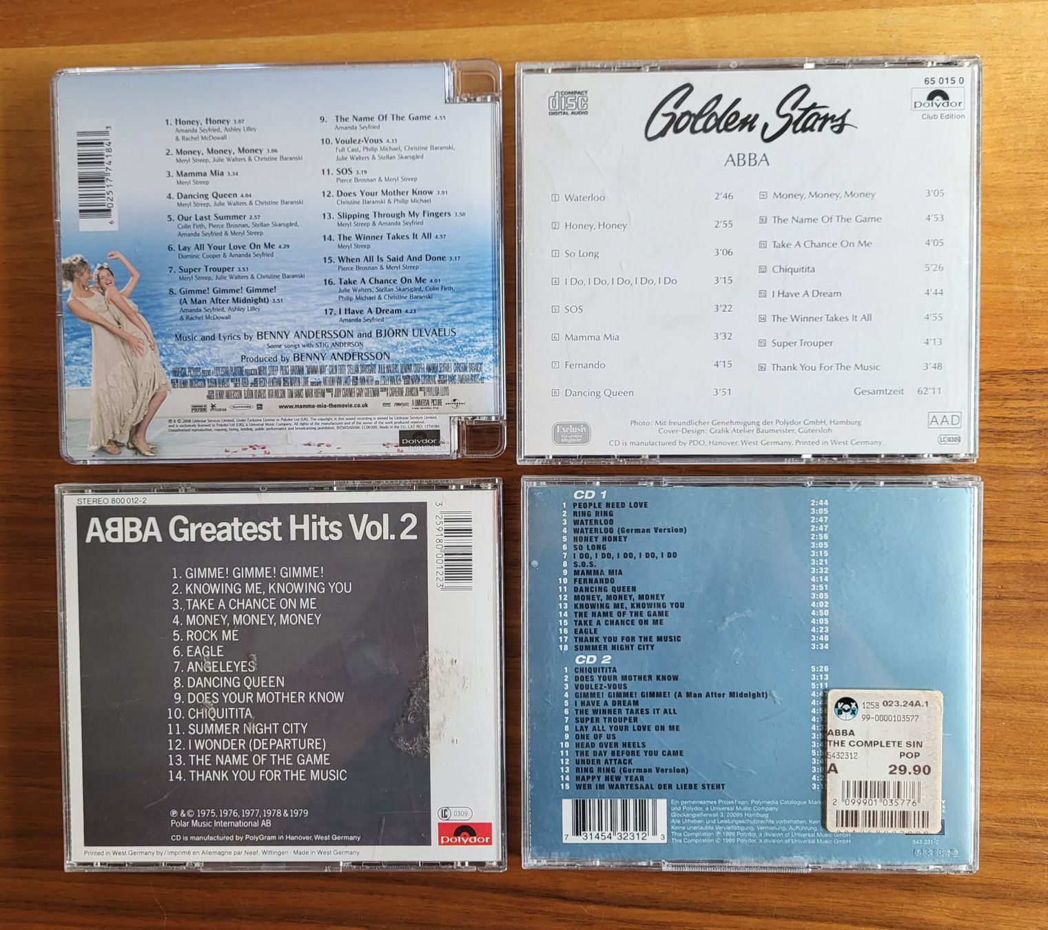 CDs: CD-Sammlung ABBA – D'occasion à Guntershausen par Luzia62 1